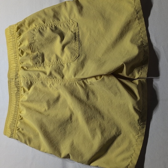 Goodfellow'l Light Yellow Drawstring Yough Shorts - Picture 3 of 7